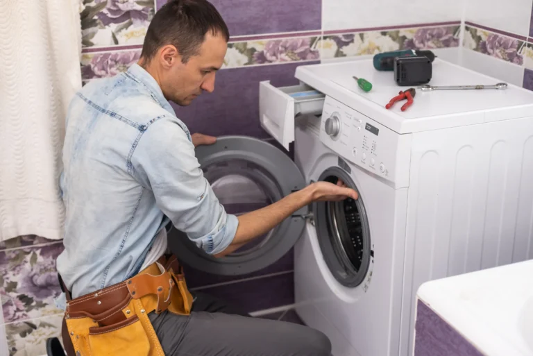 how to repair a leaking washing machine faucet